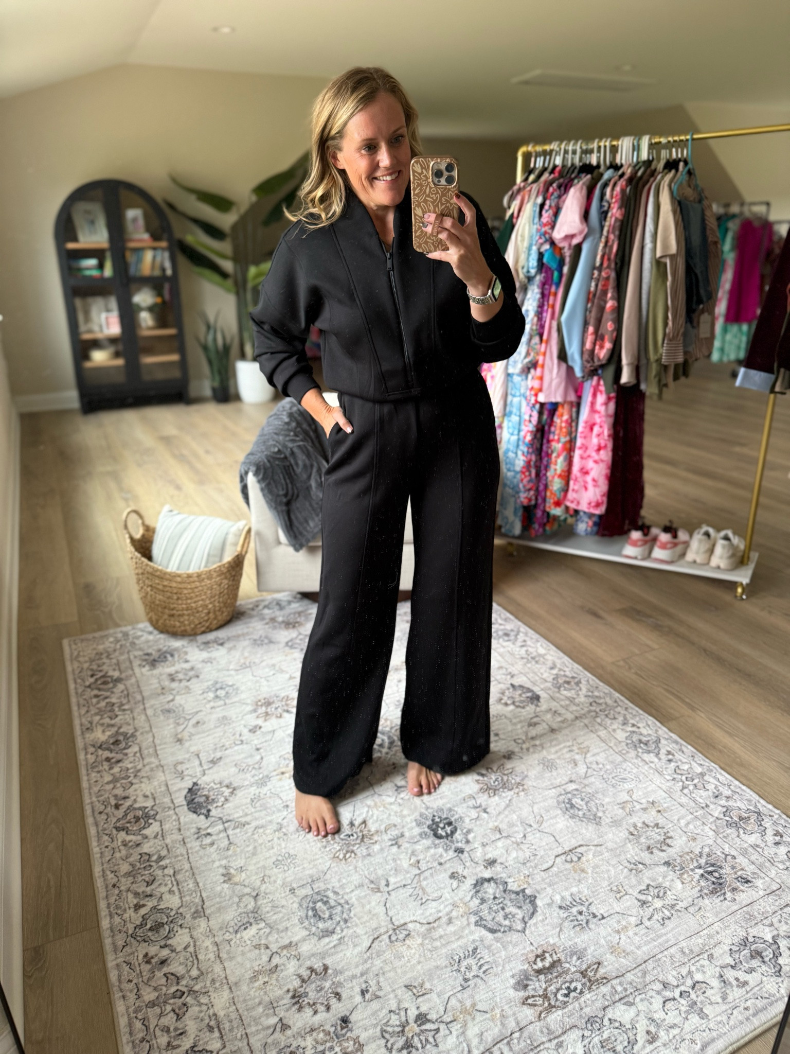 New arrivals 
Spanx 
Jumpsuit
Fall outfits 
Fall casual outfits 
Fits TTS, wearing medium