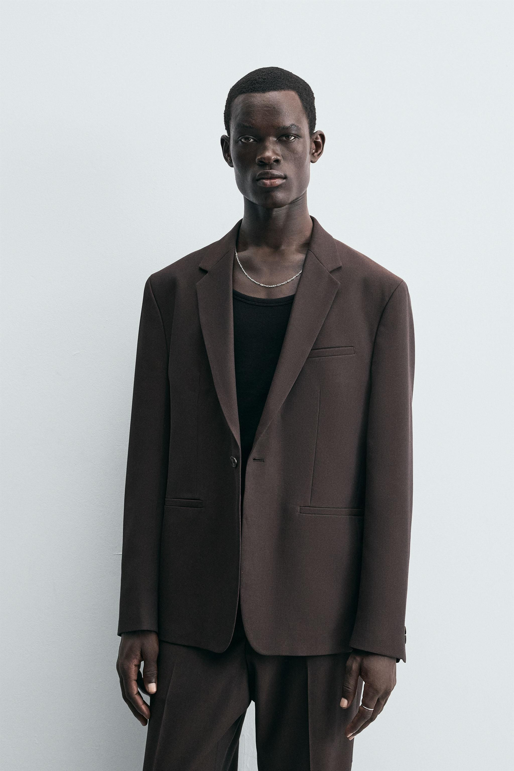 WOOL BLEND SUIT BLAZER | Zara AU