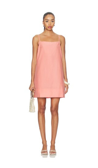 Misa Mini Dress in Coral Rose | Revolve Clothing (Global)