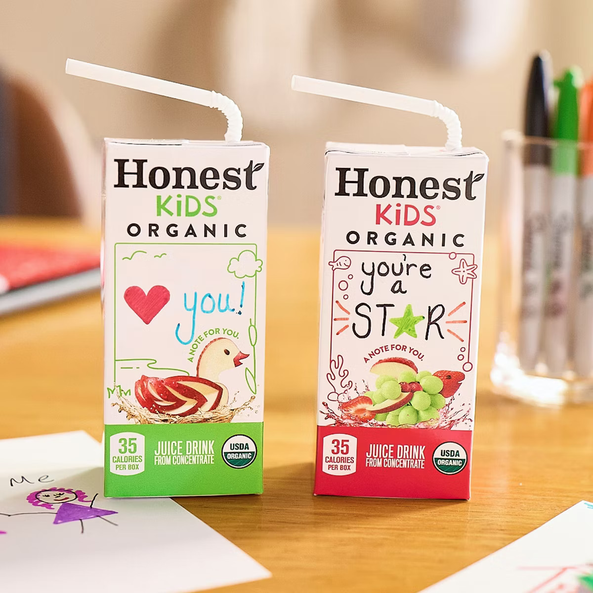 Honest Kids Organic Apple Juice Drink - 8pk/6 fl oz Box | Target