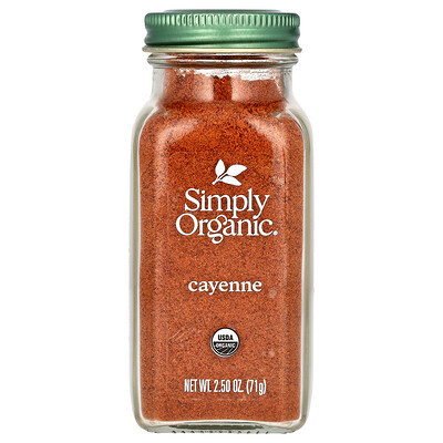 Simply Organic, Cayenne, 2.5 oz (71 g) | iHerb
