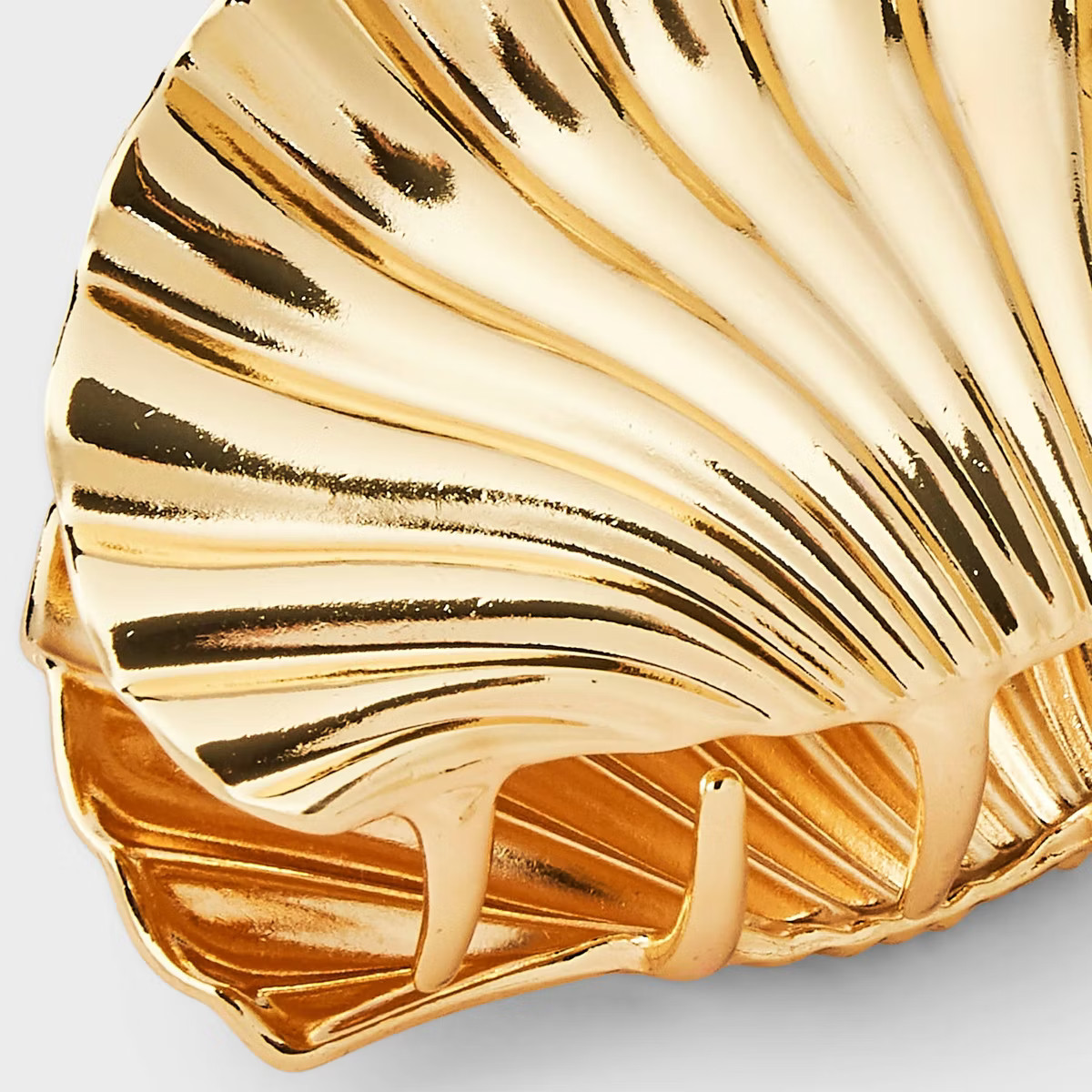 Scallop Shell Claw Hair Clip - A New Day™ Gold | Target