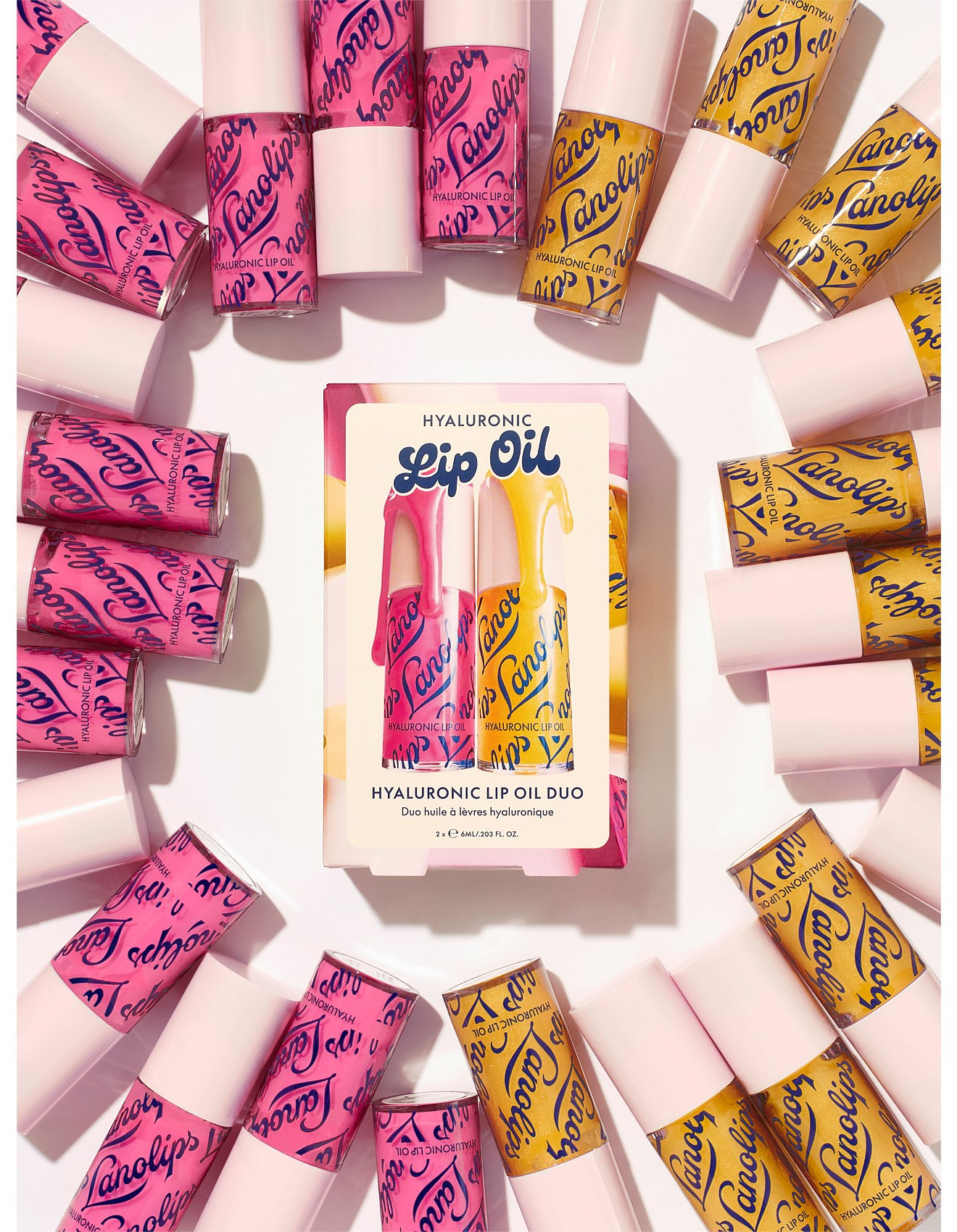 Hyaluronic Lip Oil Duo 6ML + 6ML | David Jones (Australia & New Zealand)