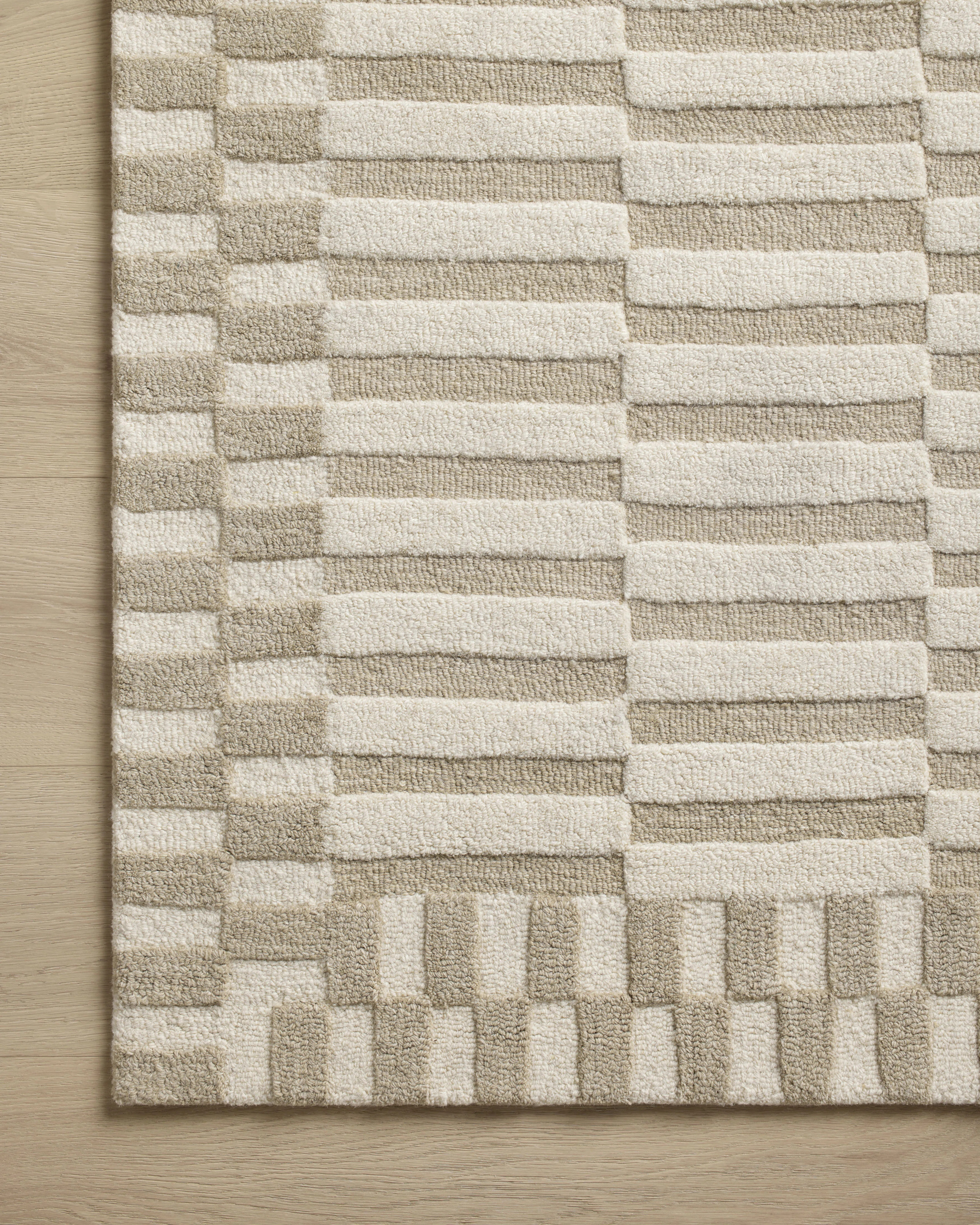 Chris Loves Julia x Loloi Bradley Ivory / Beige Area Rug | Wayfair North America
