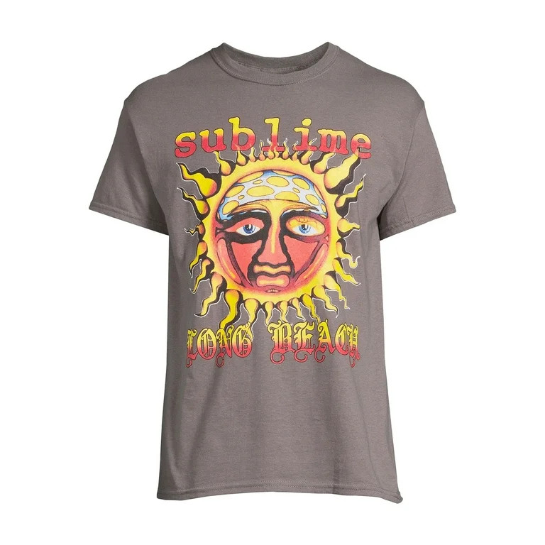 Sublime Men's Short Sleeve Graphic Tee - Walmart.com | Walmart (US)