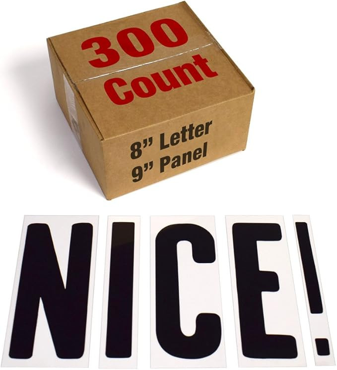 Sign Letter Depot, Outdoor Sign Letters – Changeable Marquee Letters for Portable Roadside Cond... | Amazon (US)