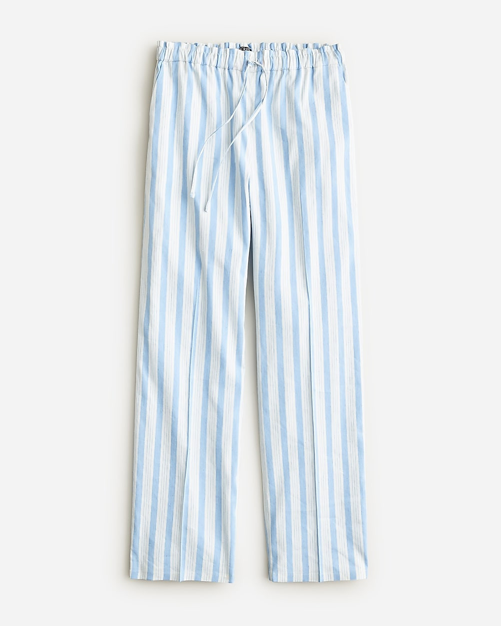 Soleil pant in striped linen blend | J. Crew US