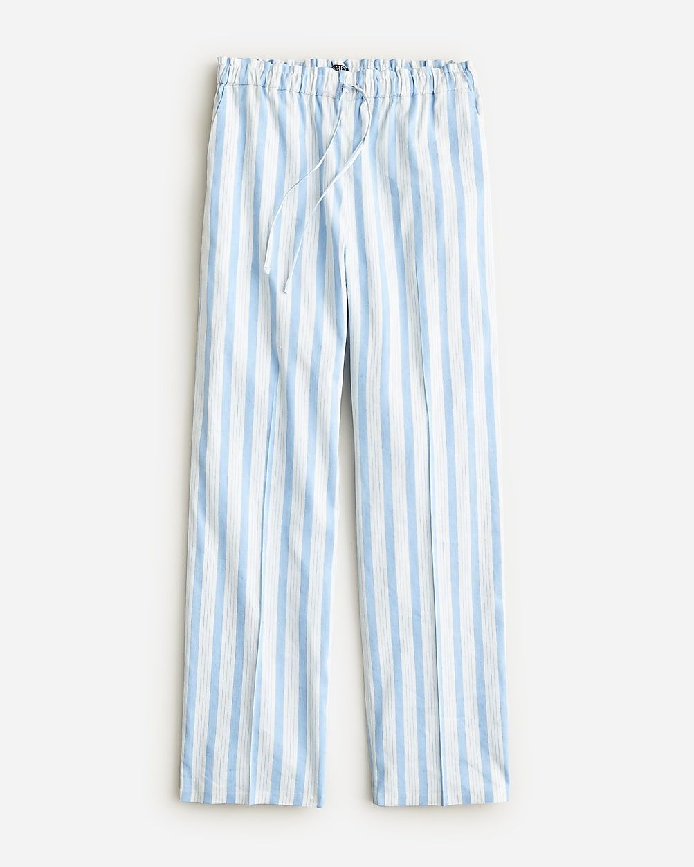 Soleil pant in striped linen blend | J.Crew US