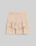 Flannel Pull-On Mini Skirt | Madewell