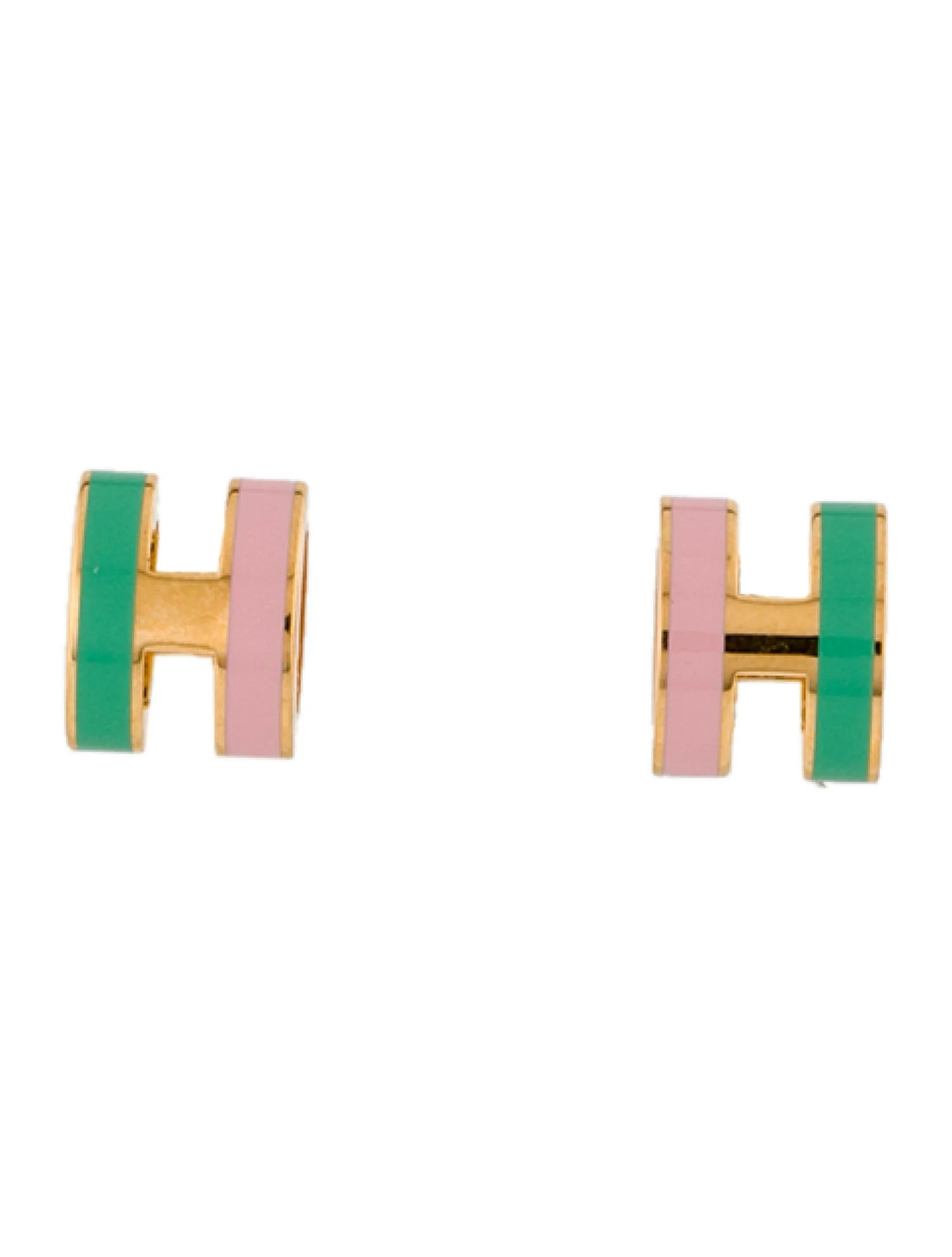 Mini Pop H Rocabar Stud Earrings | The RealReal