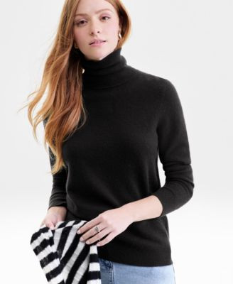 Women's 100% Cashmere Turtleneck Sweater, Macy's Exclusive | Macy's