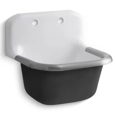 Bannon 24" x 20.5" Wall Mounted Service Sink | Wayfair North America