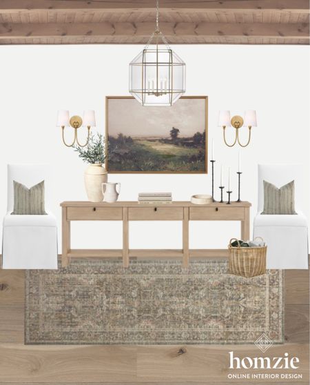 We’re obsessed with this European Modern inspired entryway design! The statement pendant light and skirted chairs pull the console table together! 

#LTKhome #LTKSeasonal #LTKFind