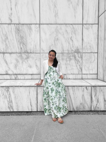 While this green and white floral dress is from last spring, I’m sharing gorgeous floral dresses in a similar color way because what is summer without dresses?

Note, some styles are perfect to wear as a wedding guest!

#LTKWedding #LTKSeasonal