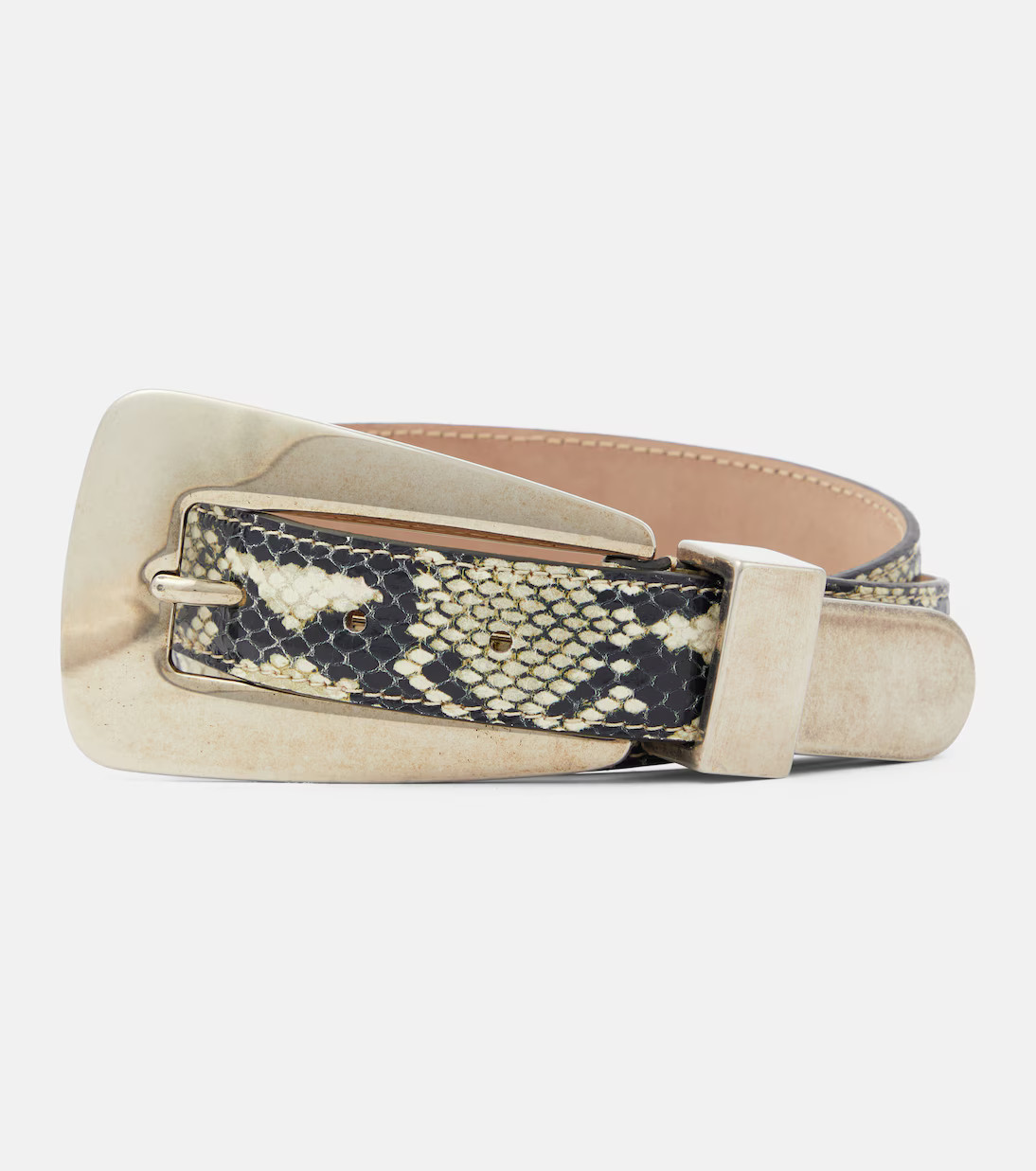 Lucca snake-effect leather belt | Mytheresa (US/CA)
