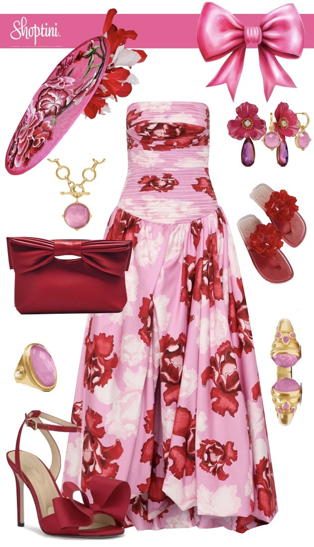 Designer Derby Dress / Lixury Kentucky Derby Outfit / derby dress / derby hat 

#LTKootd #LTKSeasonal #LTKSaleAlert