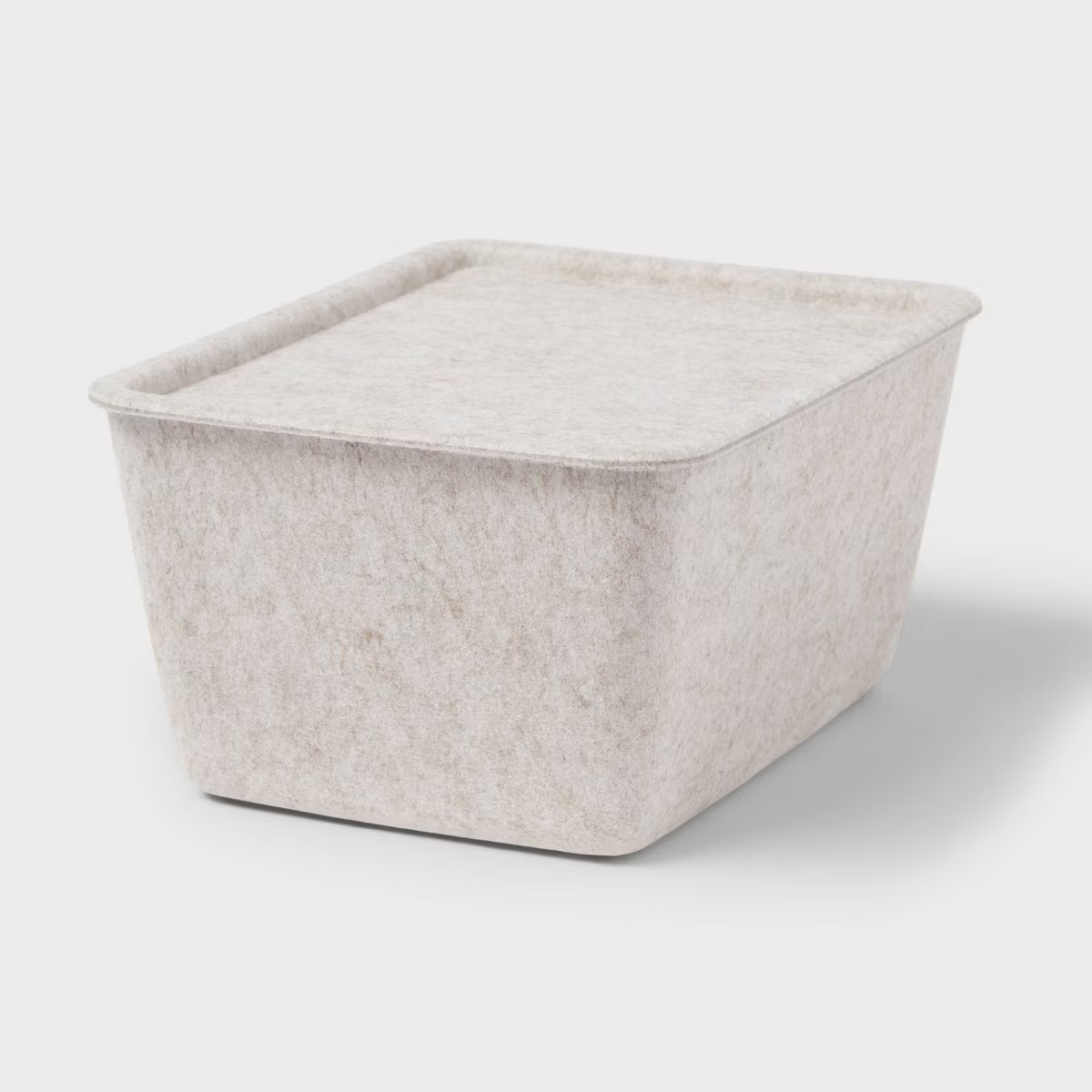 Lidded Felt with Lid Oatmeal - Brightroom™ | Target