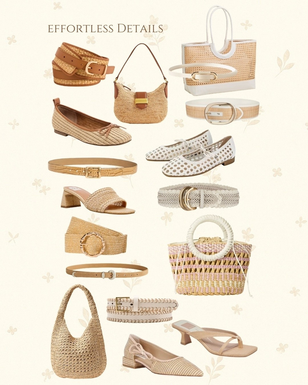 Effortless Details. 🤍
Perfect accessories for spring! 

#LTKWorkwear #LTKTravel