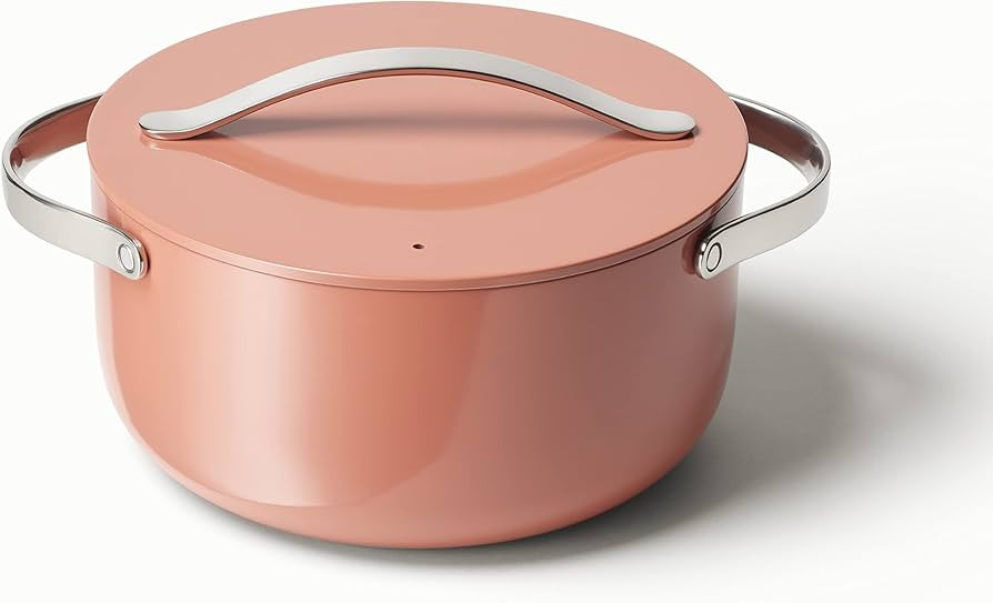 Caraway Nonstick Ceramic Dutch Oven Pot with Lid (6.5 qt, 10.5") - Non Toxic, PTFE & PFOA Free - ... | Amazon (US)