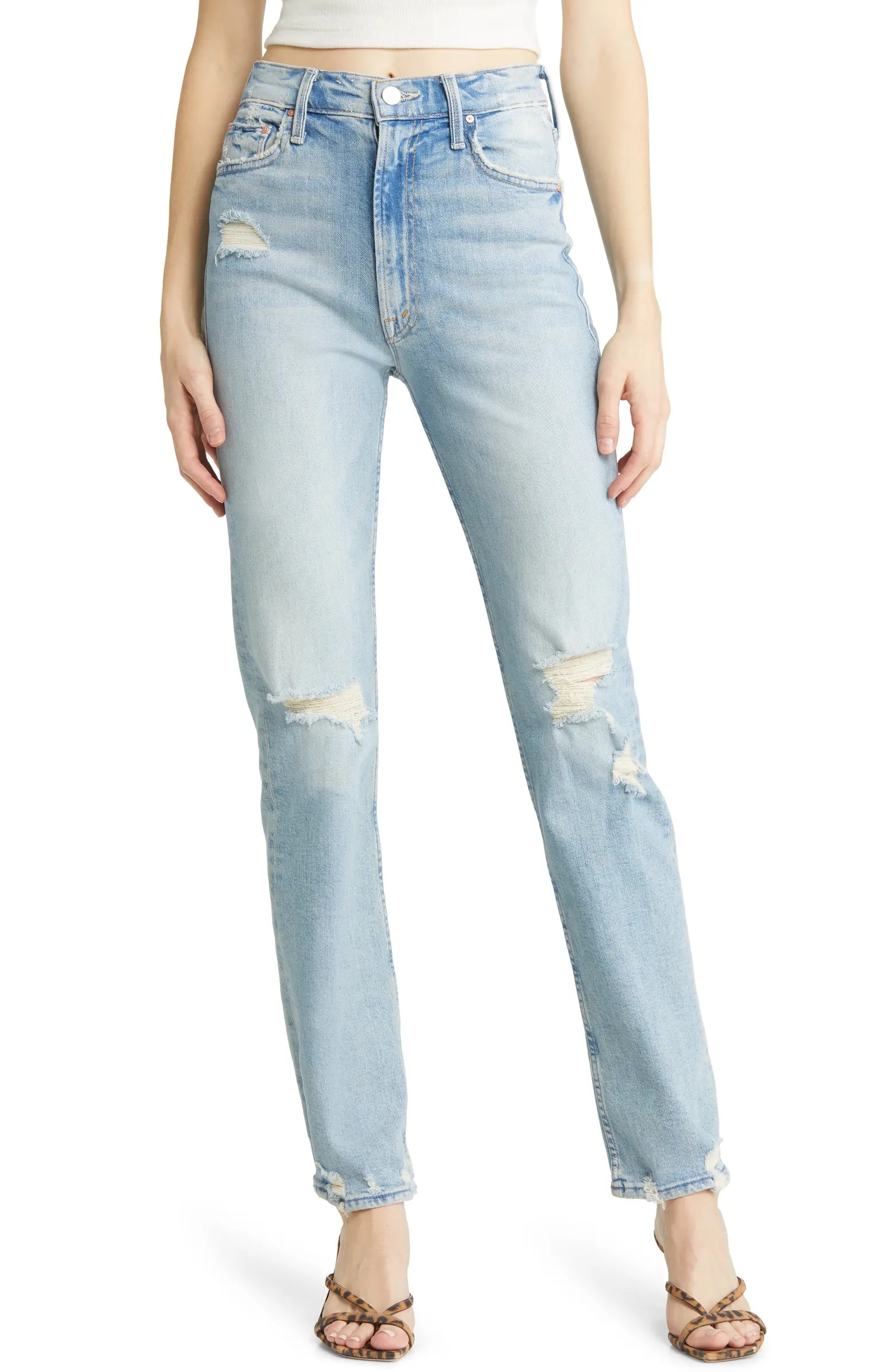 Rider Skimp High Waist Straight Leg Jeans | Nordstrom