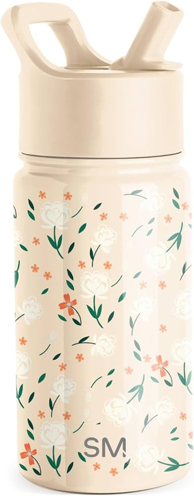 Simple Modern Kids Water Bottle with Straw Lid | Insulated Stainless Steel Reusable Tumbler for T... | Amazon (US)