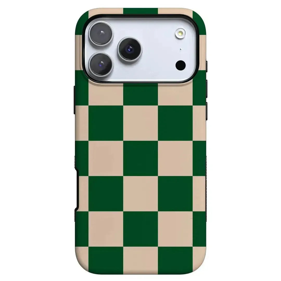 Fit Check   Green Checkerboard Case | CASELY