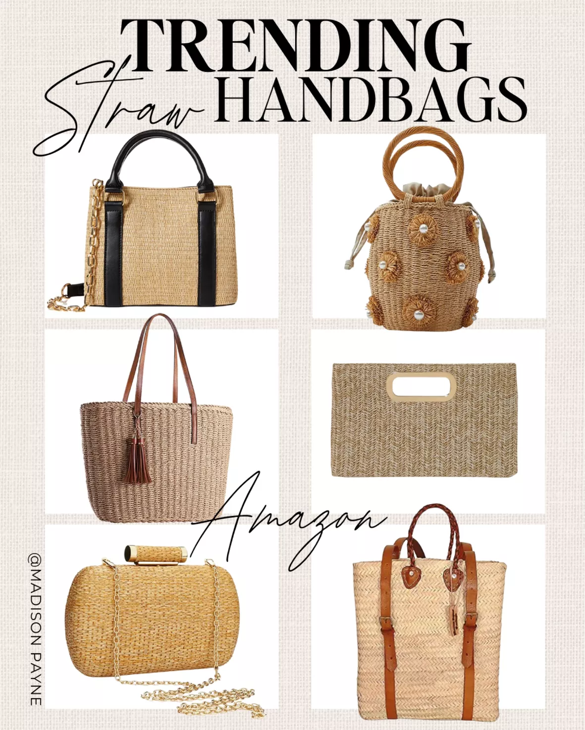 Trending Straw Handbags