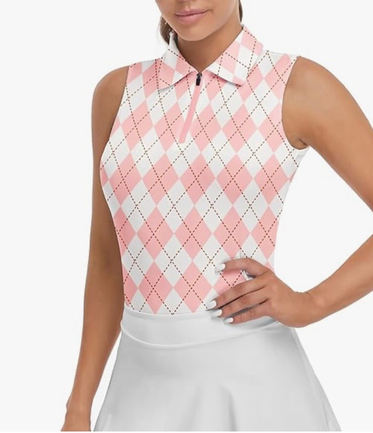  Womens Sleeveless Golf Shirt Moisture Wicking Athletic Golf Tank Top Printed Polo Tennis Shirts (XS-3XL)

#LTKFindsUnder50 #LTKActive #LTKSeasonal