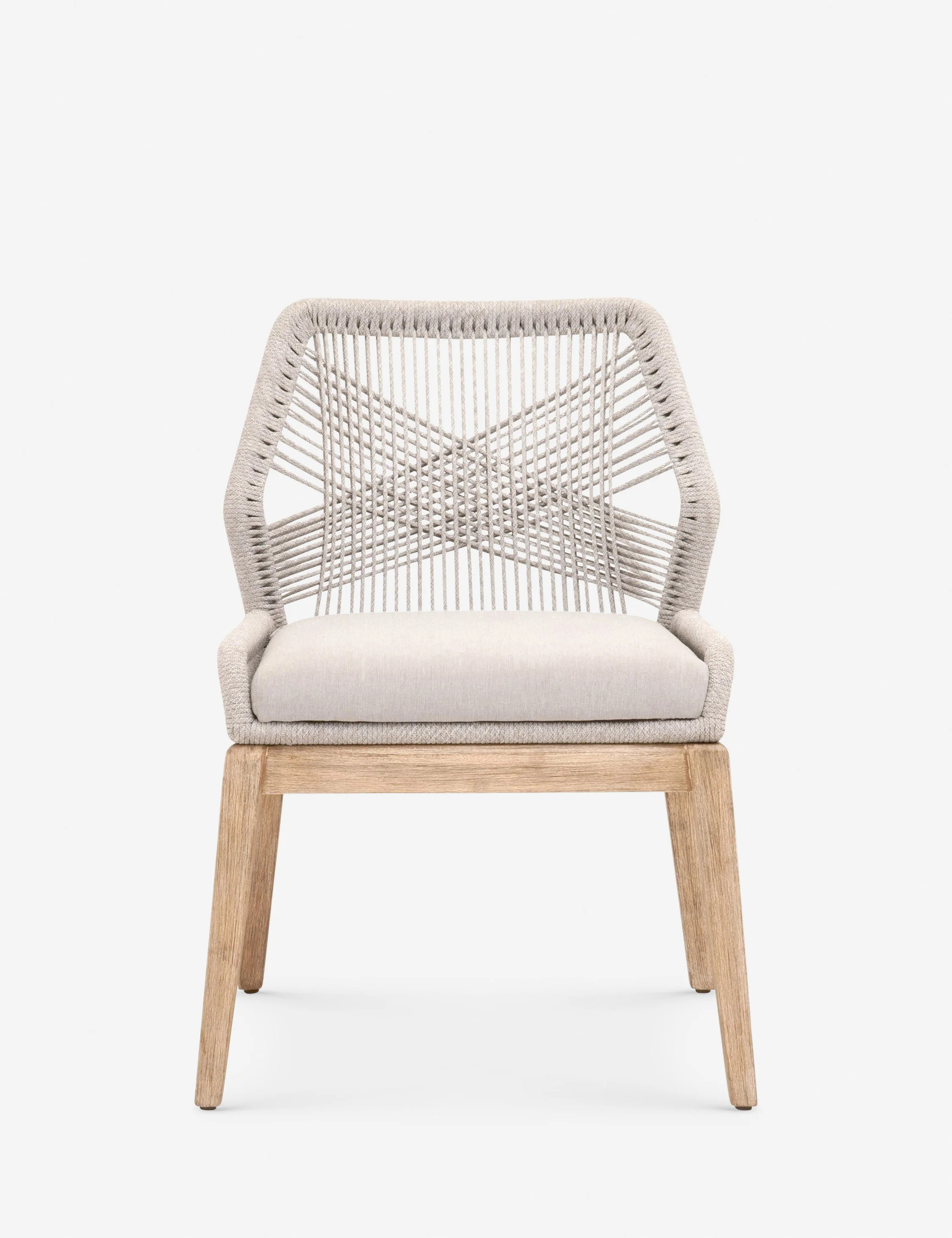 London Indoor / Outdoor Dining Chair, Taupe | Lulu and Georgia 