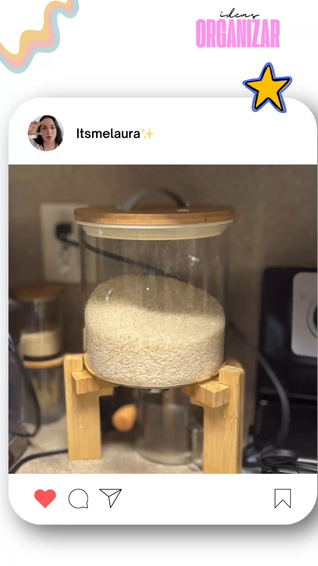 Arroz Perfecto, Cocina con Estilo

Despídete de las bolsas rotas y el desorden. Con este dispensador de vidrio y madera, cada grano está siempre listo para tus mejores recetas. ¿Lo mejor? Viene con taza medidora para la porción perfecta. ¡Un toque elegante y práctico en tu cocina!

#LTKStyleTip