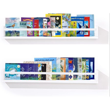 Floating Bookshelves Nursery Room Shelves Wall Mounted Wood Floating Shelves Nursery Book Shelf and  | Walmart (US)