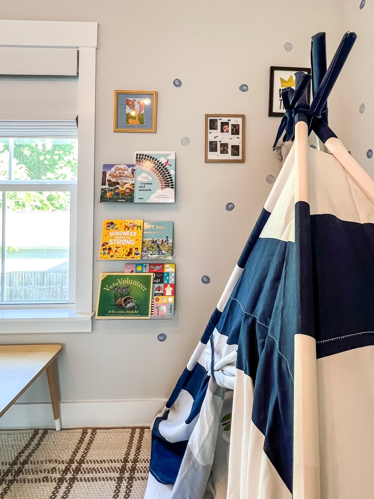 Toddler bedroom, floor bed, acrylic shelves 

#LTKkids #LTKfamily #LTKhome