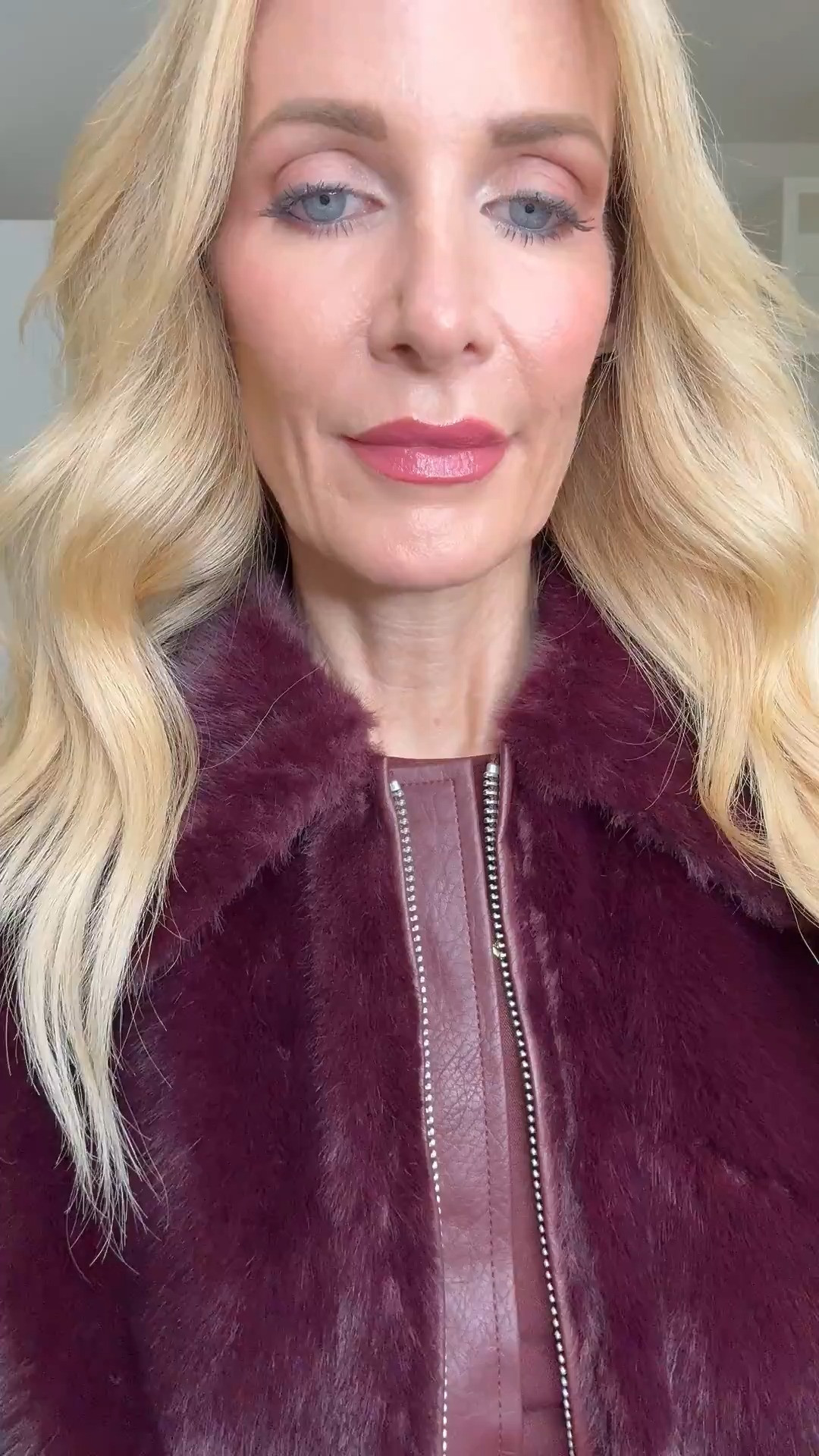 This burgundy faux fur jacket is such a statement piece and the fastest way to elevate a simple denim look. The rich color feels luxe and seasonless, while the soft texture adds instant polish without feeling overdone. I’m wearing an XS in the jacket and size 24 jeans, both fit true to size.
 

 

#LTKOver40 #LTKSaleAlert #LTKFindsUnder100