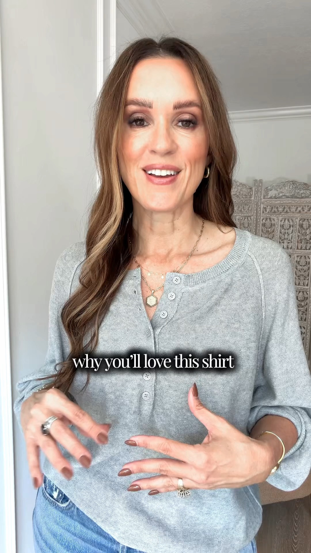 Just an easy, laidback shirt that feels like fall.

Wearing medium

Fall outfit | casual outfit

#LTKgrwm #LTKootd #LTKOver40