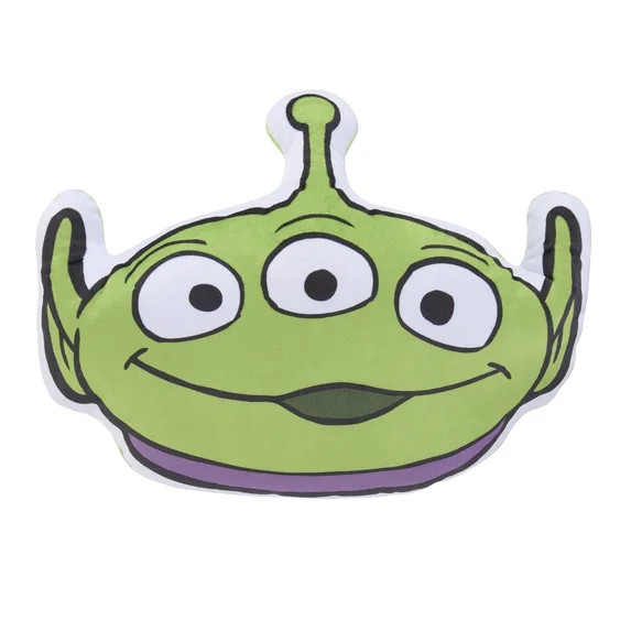 Disney Toy Story Alien Character Shaped Pillow, Green, Toddler Pillow | Walmart (US)