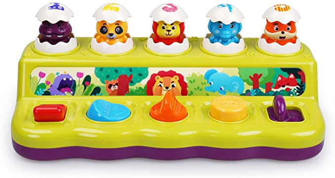 FS Toddler Pop Up Toy with Music and Light, Cause and Effect Toys for 6 9 12 18 Month Old Baby To... | Amazon (US)