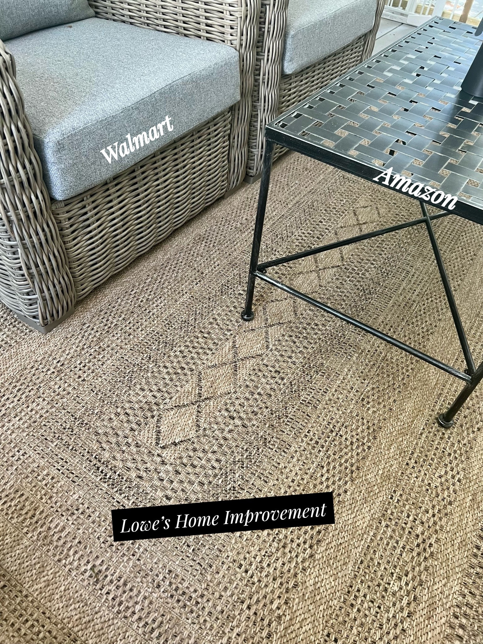 My screened in porch furniture and rug!

#LTKdayinmylife #LTKHome #LTKSeasonal