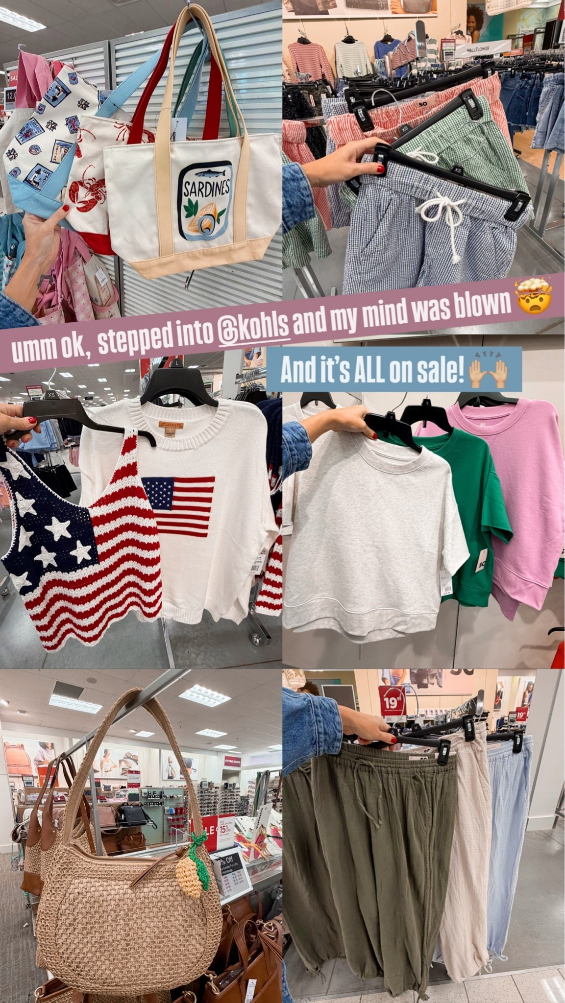 Stepped into Kohl’s for one thing in my mind was absolutely blown by how many cute fines they have for summer! Check these out! And the best part is that these are all on sale!

#LTKSeasonal #LTKSaleAlert #LTKOver40