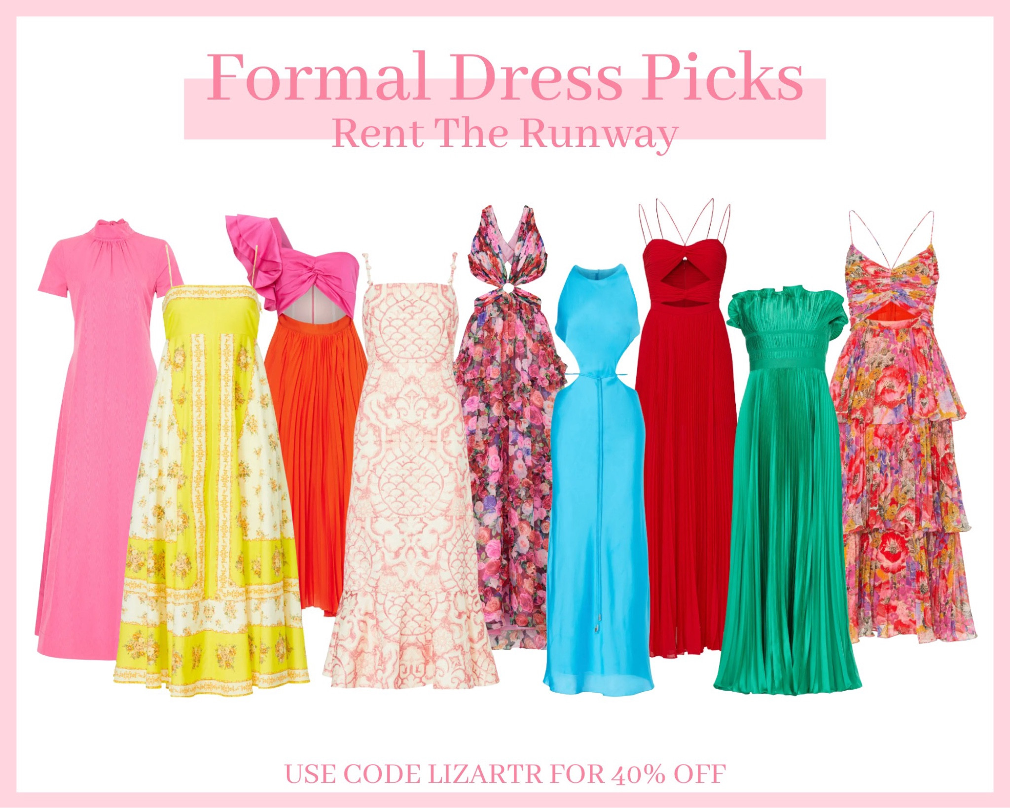 Rent the runway picks! Use code LIZARTR for 40% off! 

#LTKFind #LTKSeasonal #LTKstyletip