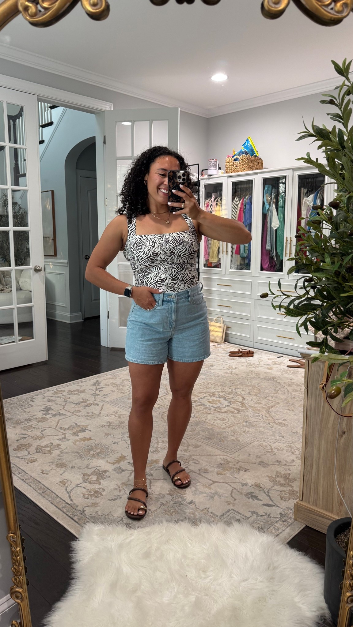 Old navy shorts 30% off wearing a size 8 and size medium Amazon top #oldnavy #oldnavystyle 

#LTKSaleAlert #LTKActive #LTKootd