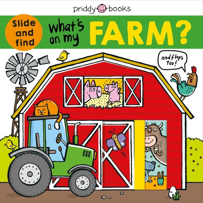 What's in My?: What's on My Farm? : A Slide-And-Find Book with Flaps (Board book) | Walmart (US)