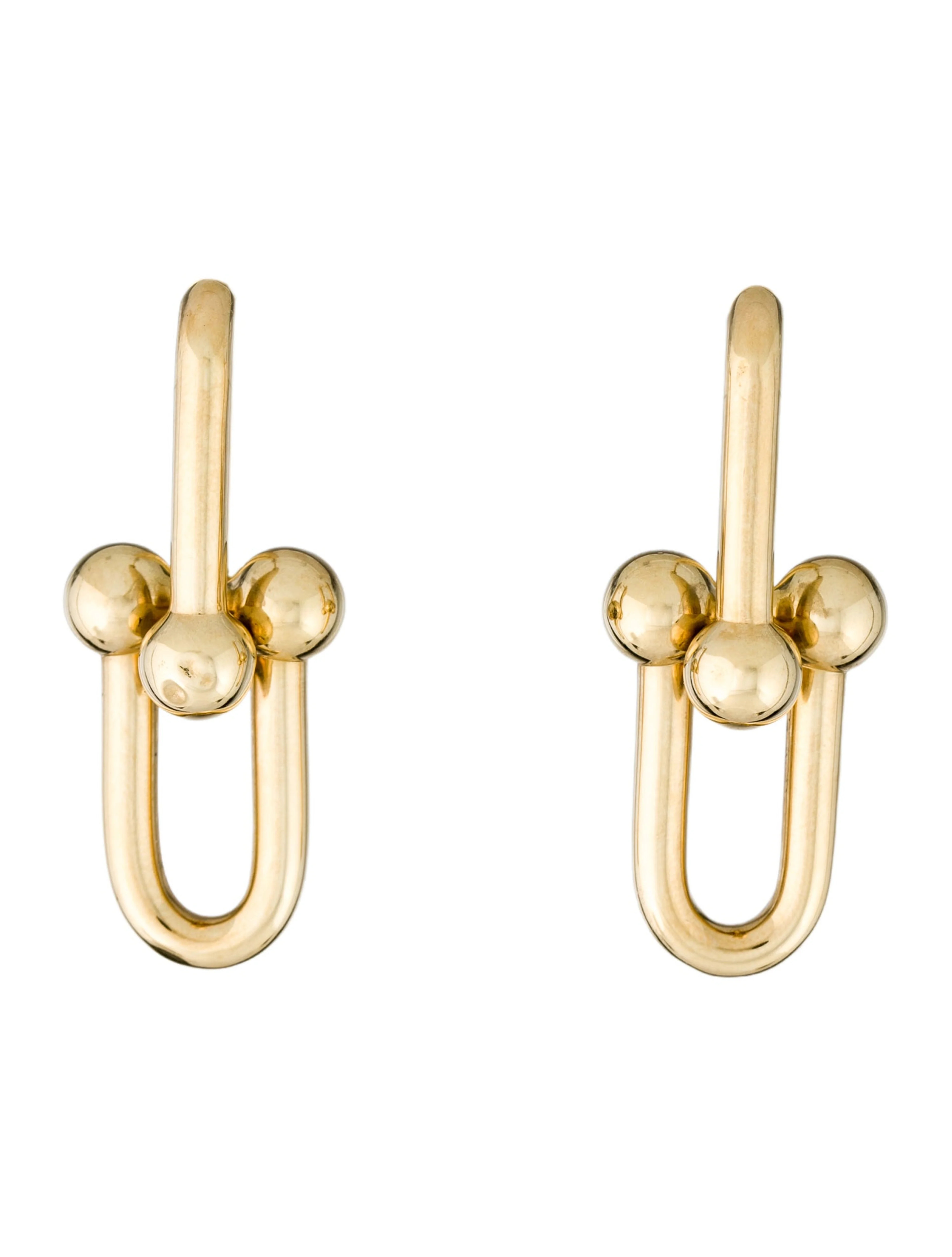 18K Extra Large Link Earrings | The RealReal