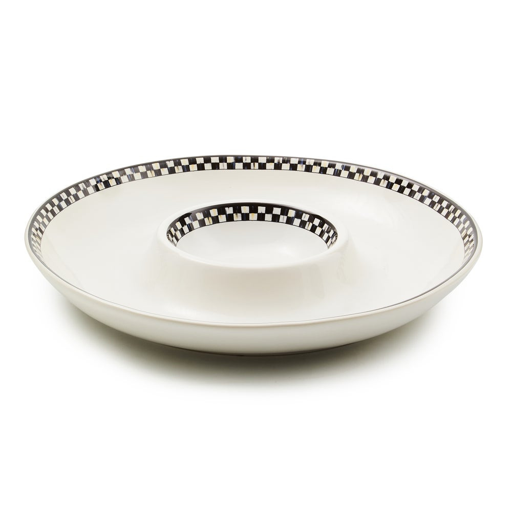 Courtly Check Everyday Chip & Dip | MacKenzie-Childs