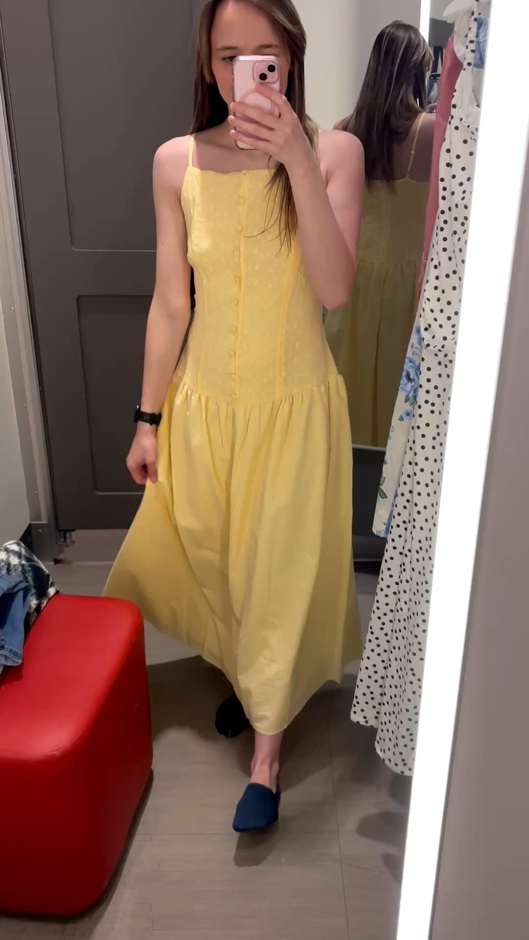 This beautiful dress is perfect for spring!