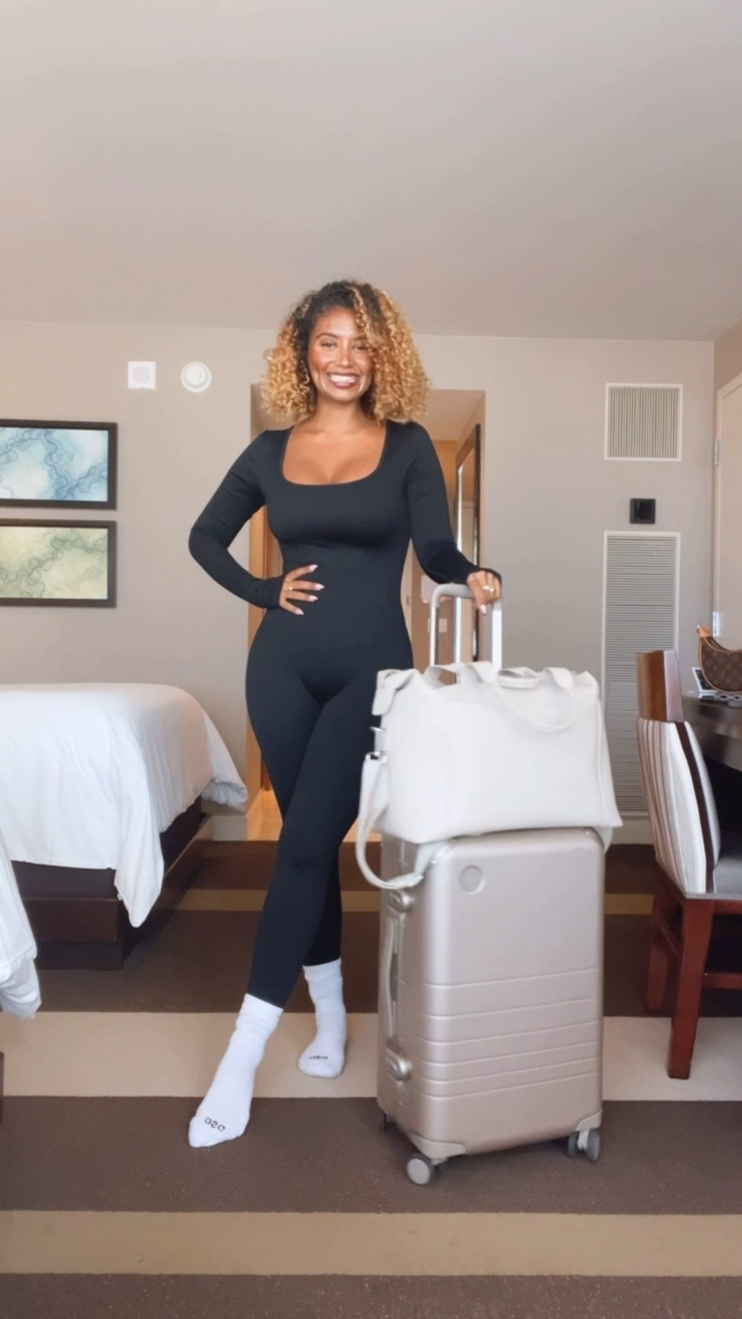 To me this is the elite travel combo for in cabin! No compromise on looks, function, durability, or storage capacity ✈️🥂✨

#LTKItBag #LTKStyleTip #LTKTravel