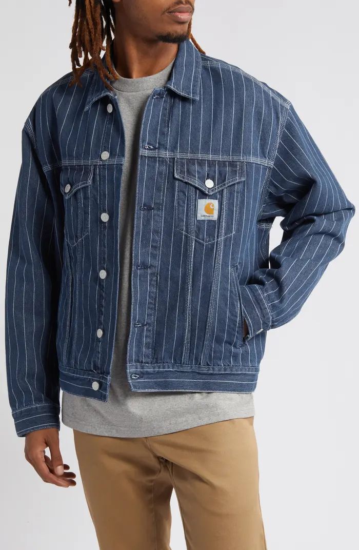 Orlean Stripe Denim Jacket | Nordstrom