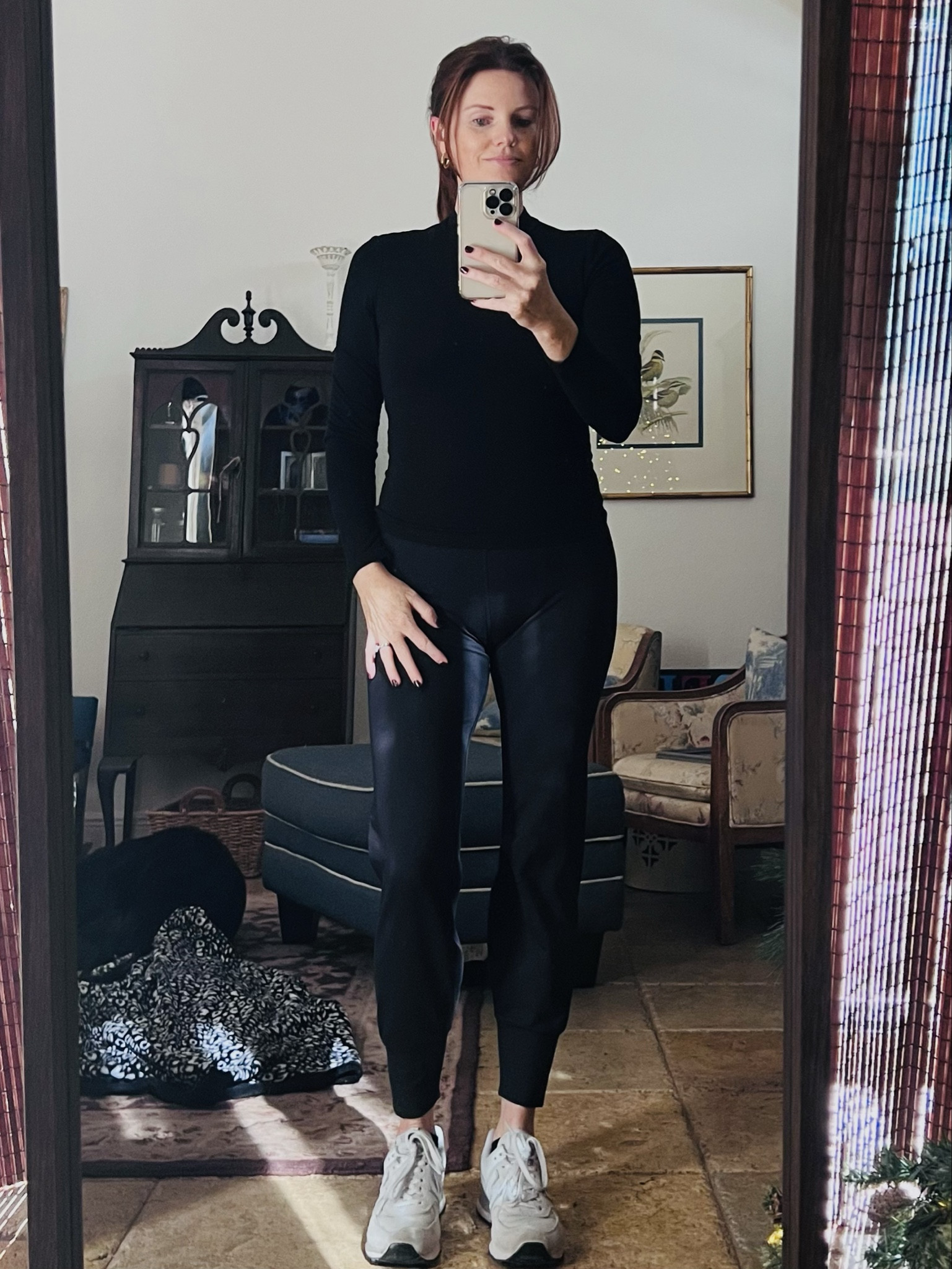 Sporty spice meets posh spice. 🤣 All black workout outfit has me feeling fierce. 

#LTKfitness #LTKover40 #LTKstyletip