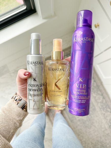 Hair products
Kerastase 
Dry hair oil
Blow dry serum 
Stocking stuffer 
Beauty products 

#LTKstyletip #LTKGiftGuide #LTKbeauty
