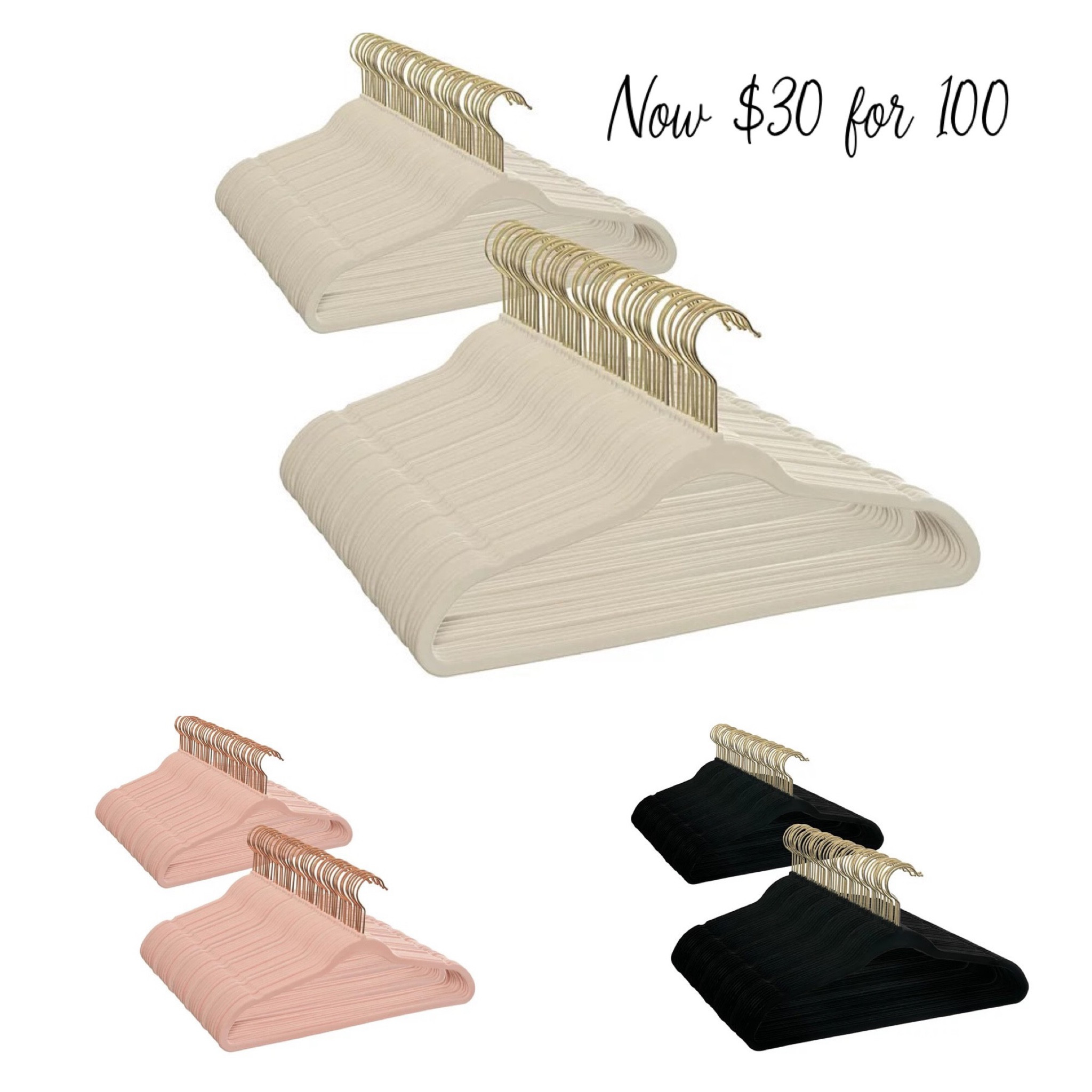 Velvet Clothing Hangers
Hangers
Closet refresh
Closet organization, beige velvet hangers, black hangers, pink hangers, pink clothing hangers, Walmart deal, Walmart hangers

#LTKhome #LTKunder50 #LTKsalealert