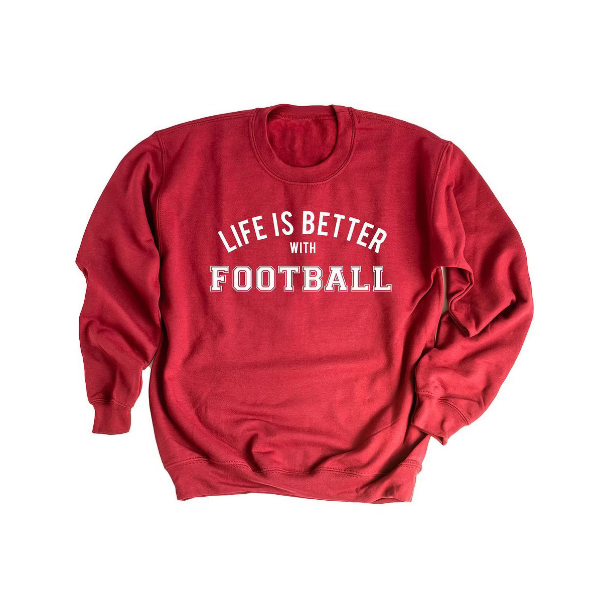 Simply Sage Market Women's Graphic Sweatshirt Life Is Better With Football | Target